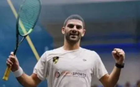 كريم التركي يحصد المركز الثاني في بطولة برمودا المفتوحة للاسكواش