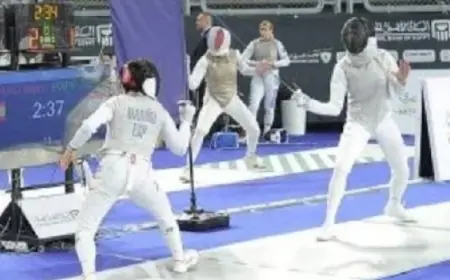 اجتماع النخبة اليوم في ختام بطولة كأس العالم لسلاح الشيش في القاهرة