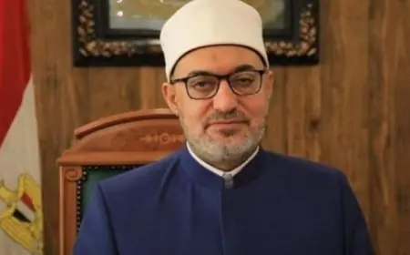 المفتي يهنئ الدكتور أحمد الشرقاوي بتوليه رئاسة قطاع المعاهد