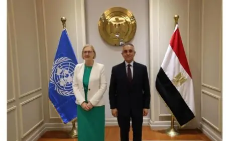 وزير العدل يتناول سبل تعزيز التعاون مع مساعد الأمين العام للأمم المتحدة في دعم جهود بناء السلام