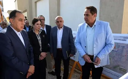 مدبولي يواصل متابعة مشروع إنشاء 17 تجمعاً تنموياً حضرياً في رفح والشيخ زويد