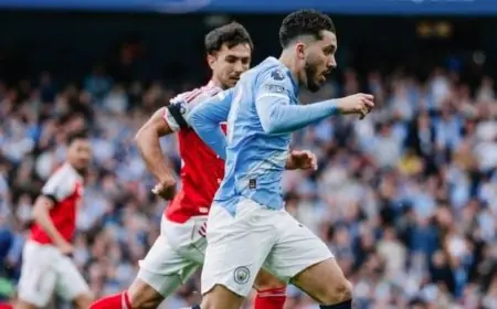 تعرف على مباريات مانشستر سيتي وأرسنال المتبقية في الدوري الإنجليزي الممتاز