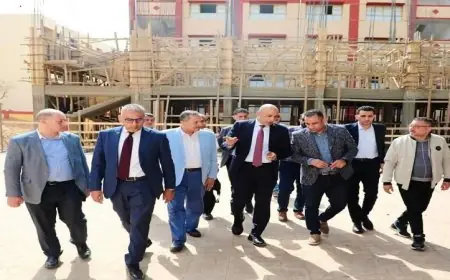 وزير التعليم يقوم بجولة تفقدية في مدارس المرج لمتابعة الاستعدادات لاستقبال العام الدراسي الجديد