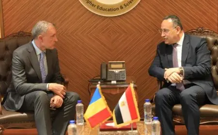 وزير التعليم العالي يناقش تعزيز التعاون العلمي مع أمير رومانيا لتعزيز البحث والابتكار