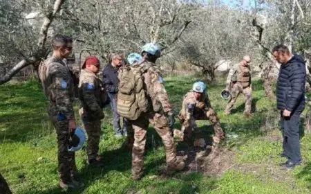 الجيش اللبناني ينبه المواطنين من خطورة الذخائر غير المنفجرة في المناطق المتأثرة