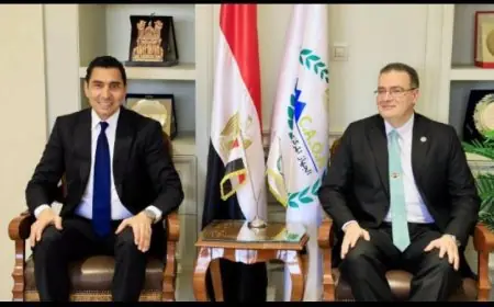 رئيس التنظيم والإدارة ووزير الرياضة يتباحثان سبل تعزيز التعاون والتطوير المؤسسي