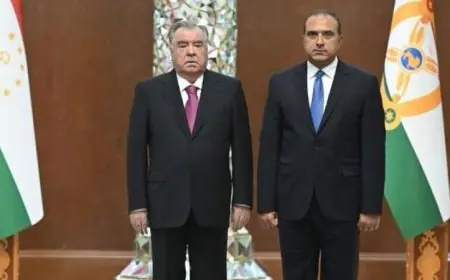 السفير المصري في أوزبكستان يُعتمد سفيرًا غير مقيم في طاجيكستان رسميًا