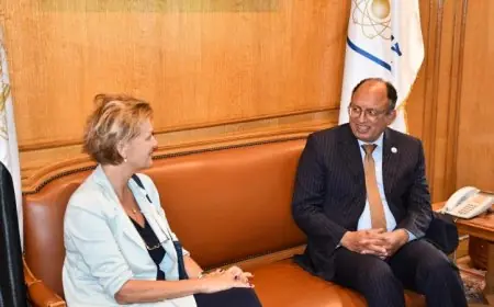 رئيس جامعة العاصمة يستكشف آفاق التعاون مع سفيرة الاتحاد الأوروبي