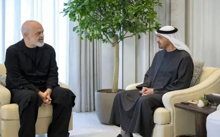 الإمارات وألبانيا تتعاونان لمناقشة تطورات الأوضاع الإقليمية