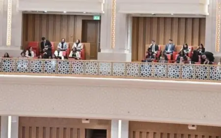 مجلس النواب يرحب بزيارة وفد طلاب كلية الحقوق من الجامعة الألمانية بالقاهرة