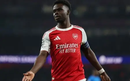 ساكا يعود ليعزز آمال أرسنال في مواجهة مرتقبة ضد نيوكاسل