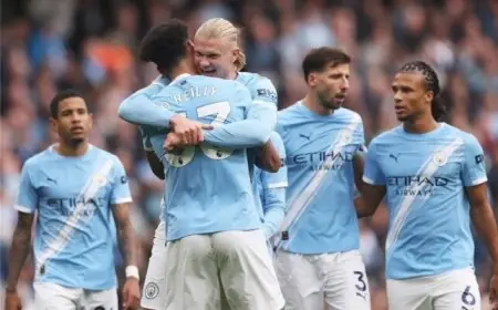 موعد مباراة مانشستر سيتي وبيرنلي في الدوري الإنجليزي الممتاز والقنوات الناقلة بث مباشر