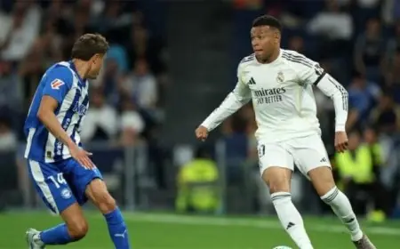 ريال مدريد يحقق فوزاً مهماً على ألافيس ويقرب الفارق مع برشلونة في صدارة الدوري الإسباني