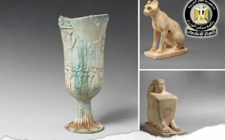 استعادة 13 قطعة أثرية مصرية هامة من الولايات المتحدة الأمريكية