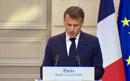 ماكرون يدعو إسرائيل للتخلي عن الأطماع الإقليمية وتحقيق الأمن من خلال دعم دولة لبنانية قوية