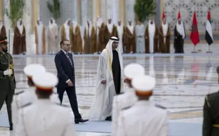 العاهل المغربي ورئيس الإمارات يناقشان تعزيز العلاقات الثنائية والتحديات الإقليمية المشتركة