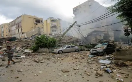 غارة مسيرة إسرائيلية على البقاع الغربي في لبنان تسفر عن 3 قتلى وجرحى