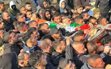 استشهاد شاب فلسطيني إثر إصابته برصاص المستوطنين في رام الله