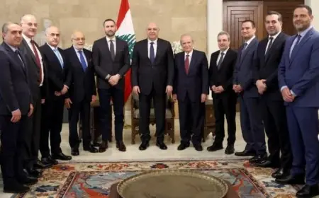 الرئيس اللبناني يؤكد عدم التنازل في المفاوضات ويدعو لوضع حد للحروب التي تسبب الدمار والتهجير