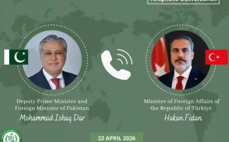 وزيرا خارجية باكستان وتركيا يتبادلان الآراء حول أحدث التطورات الإقليمية