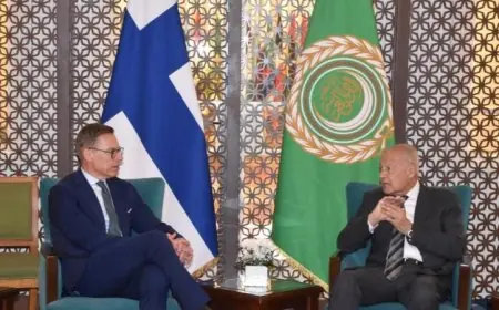 أبو الغيط يثني على دعم فنلندا للقضية الفلسطينية وينوه بمواقفها المؤيدة للحلول السياسية