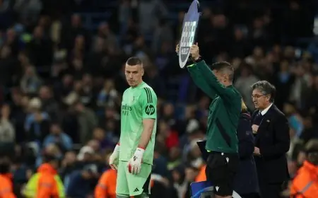 الأيام الأخيرة للحارس أندري لونين مع ريال مدريد هل اقتربت من نهايتها