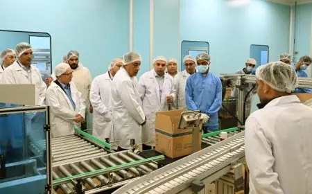 رئيس الوزراء يطلق التوسعات الجديدة لمصنع أتيكو فارما إيجيبت لإنتاج المحاليل الطبية الوريدية