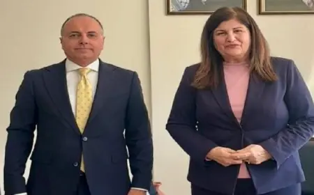 سفير مصر في رام الله يلتقي وزيرة الخارجية الفلسطينية لتعزيز العلاقات بين الجانبين