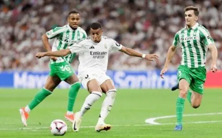 استمتع بمشاهدة مباراة ريال مدريد ضد ريال بيتيس بث مباشر في الدوري الإسباني اليوم