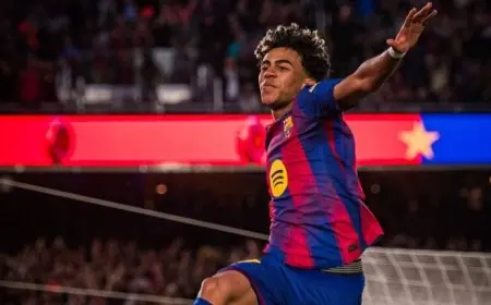 لامين يامال يتألق وينتزع جائزة أفضل لاعب في الدوري الإسباني لشهر أبريل