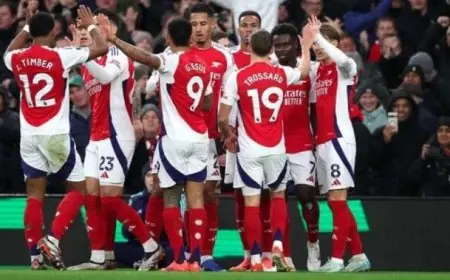 موعد مباراة آرسنال ضد نيوكاسل يونايتد في الدوري الإنجليزي وأبرز القنوات الناقلة لها