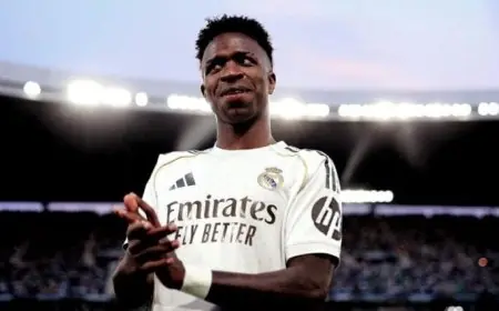 فينيسيوس يقود ريال مدريد لتقدم مثير بهدف في الشوط الأول ضد ريال بيتيس بالدوري الإسباني