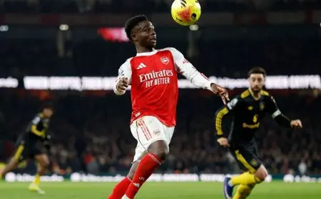 أرتيتا يؤكد عودة ساكا وكالافيوري إلى تشكيلة أرسنال في مواجهة نيوكاسل