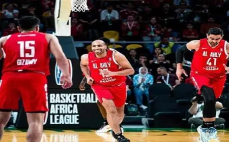 الأهلى يتحدى الأفريقى التونسى اليوم ضمن بطولة BAL لكرة السلة