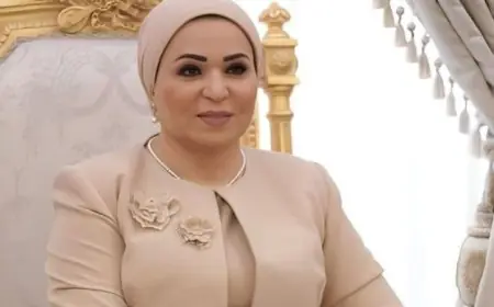 السيدة انتصار السيسي تبرز فخرنا بتضحيات أبطال الوطن واستعادة الأرض الغالية