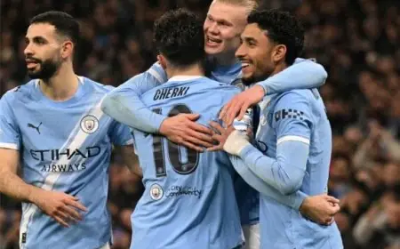 توقعات تشكيل مانشستر سيتي لمواجهة ساوثهامبتون في كأس الاتحاد الإنجليزي وهل يشارك عمر مرموش