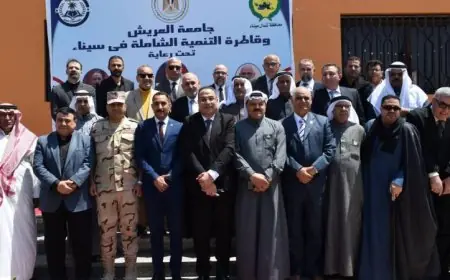 نقلة نوعية في التعليم العالي بسيناء جامعة العريش نموذج رائد للتنمية المستدامة