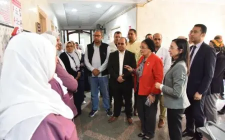 نائب وزير الصحة تزور المنشآت الصحية في البحيرة وتدعو لاجتماعات موسعة لتعزيز الخدمات الطبية