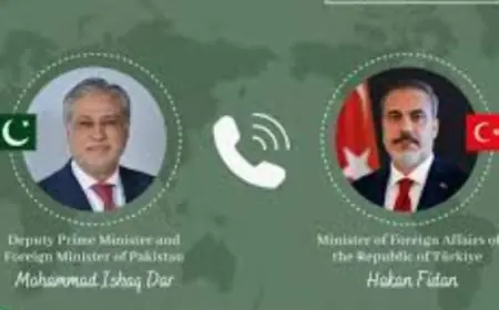 وزير الخارجية الباكستاني يناقش مع نظيره التركي سُبل تعزيز التعاون في القضايا الإقليمية