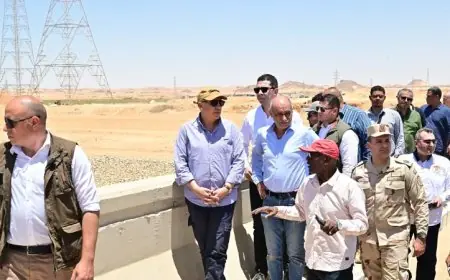 وزير الري يتفقد مشروع تطوير خور وقناة مفيض توشكى لتعزيز كفاءة النظام المائي في مصر