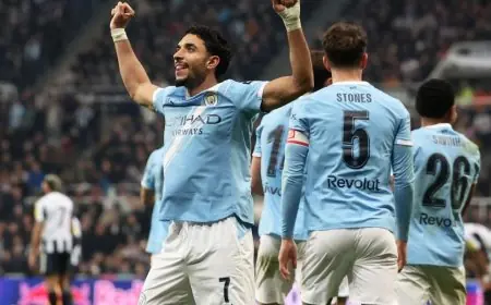 مرموش يتألق في هجوم مانشستر سيتي ضد ساوثهامبتون في نصف نهائي كأس الاتحاد