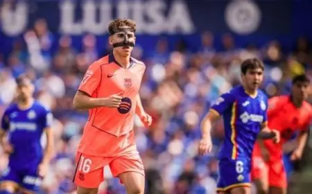 برشلونة يقترب من حسم لقب الدوري الإسباني بعد انتصاره القوي على خيتافي خارج ملعبه