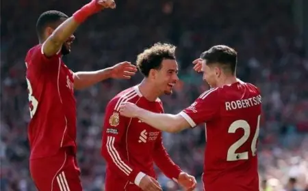 موعد مباراة ليفربول القادمة بعد انتصاره المثير على كريستال بالاس في الدوري الإنجليزي