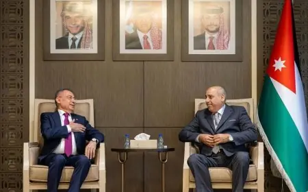 الأردن وتركيا يعززان موقفهما الراسخ في دعم الوصاية الهاشمية ويحذران من المساس بالوضع القانوني للقدس