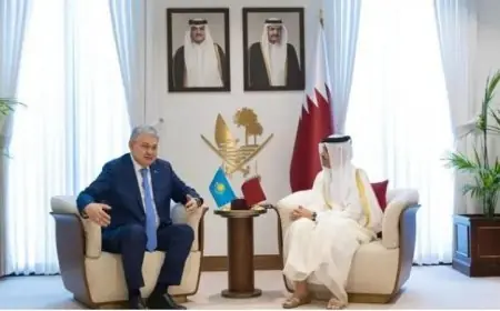 وزير خارجية قطر وكازاخستان يناقشان أبرز تطورات المنطقة وسبل خفض التصعيد