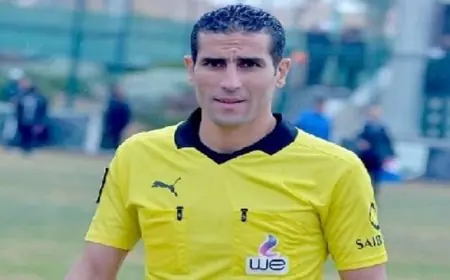 محمود ناجي يتولى إدارة مباراة الزمالك وإنبي في الدوري الممتاز
