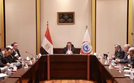 وزير الصحة يراقب تقدم إنشاء مستشفى النيل للأطفال في مدينة النيل الطبية