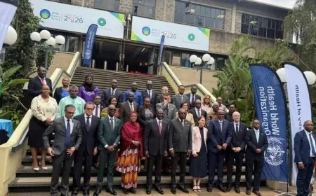 الدكتور خالد عبدالغفار يفتتح قمة الصحة العالمية في نيروبي بالصور