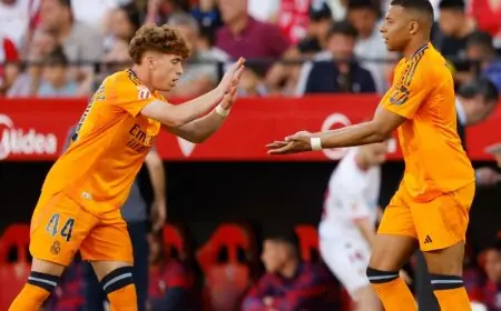 برشلونة يسعى لجذب نجم ريال مدريد المحلي نحو كامب نو