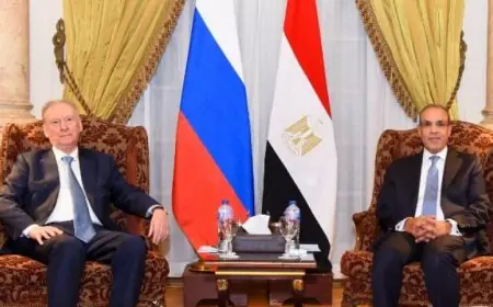 وزير الخارجية يعبر عن تقديره للشراكة الاستراتيجية مع روسيا في لقاء مع مساعد الرئيس الروسي